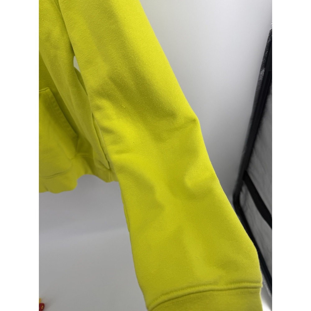 The North Face Distorted Half Dome Hoodie Sulphur Green Mens Large - Picture 7 of 16